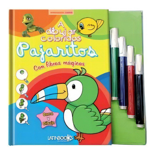 Coloridos Pajaritos, De X. Editorial Latinbooks, Tapa Tapa Blanda En Español