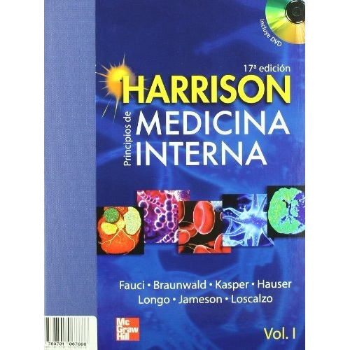 Harrison Principios De Medicina Interna 17 Ed  2 Volumenes, De Wiener  Charles M.. Editorial Mcgraw Hill En Español