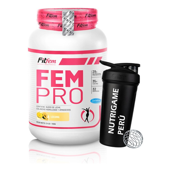 Fem Pro 1.1 Kg Proteina Para Mujer Fit Fem - Tienda Fisica