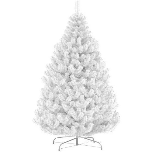 Arbol Navideño Artificial Frondoso Elegante Taxco 1.75 Mts Color Blanco