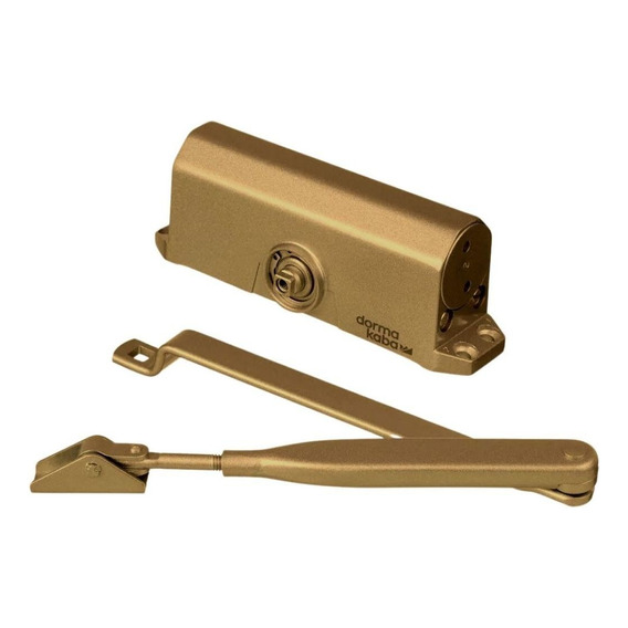 Muelle hidráulico Dorma para puerta de aluminio Power N.4, color dorado