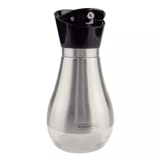 Galheteiro Inox Vidro Azeite Temperos 390ml 17cm Tramontina