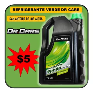 Refrigerante Verde Dr. Care Galon 3,78 Lts. - $5