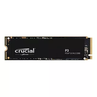 Disco Sólido Interno Crucial Ct1000p3ssd8 1tb Negro