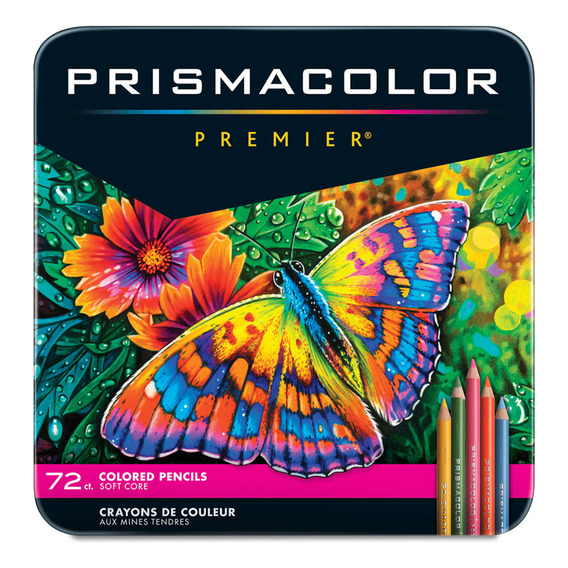 Colores Prismacolor Premier Profesionales Suaves 72 Piezas 