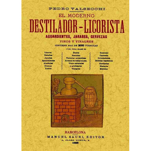 Libro El Moderno Destilador-licorista