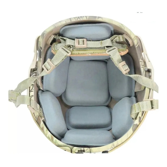 Almohadillas Para Casco Tactico Militar Policía 8 Pzas