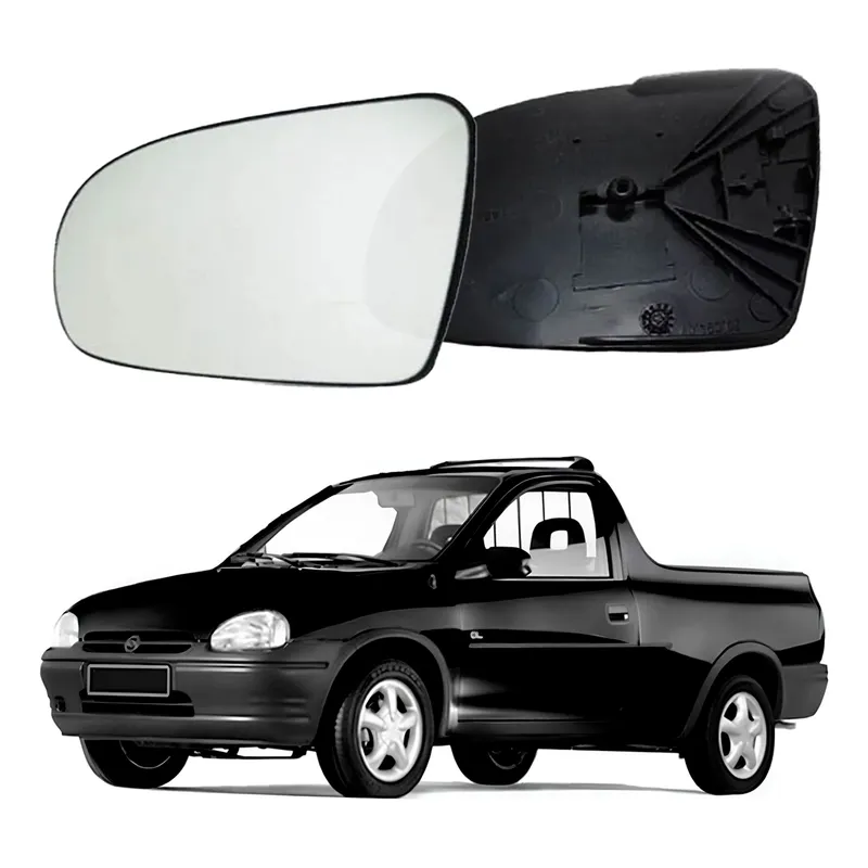 Lente Retrovisor Direito Corsa Picape 1.6 1995 A 1996