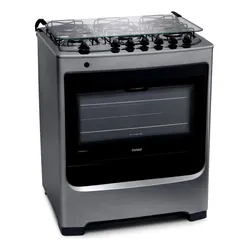 Fogão Consul CFS6NAR com porta com visor 110V/220V - inox no Mercado Livre com oferta e cupom de desconto