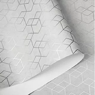 Papel Tapiz P02204 Lineas Textura Moderno Gris Claro
