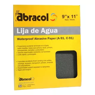 Abracol - Lijas De Agua ( Pliego )