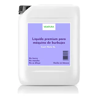 Líquido Jabón Para Maquinas De Burbujas Premium | 5 Litros