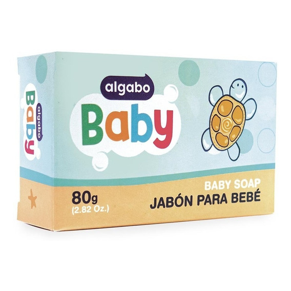 Caja X45 Baby Jabón Para Bebés 80g Con Estuche Algabo