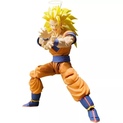 Boneco Goku Super Saiyajin 3: Dragon Ball Z S.H Figuarts - Bandai