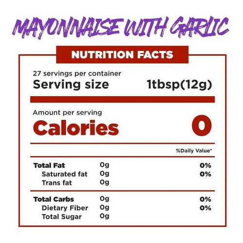 Mayonesa Mrs Taste Sin Azúcar Sin Sodio 335g