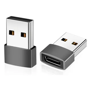 Adaptador Usb Otg Macho A Usb C Hembra - Certificado