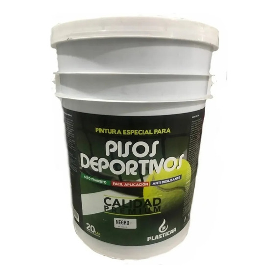 Pintura Para Pisos Deportivos Plasticar X 10lts- Umox