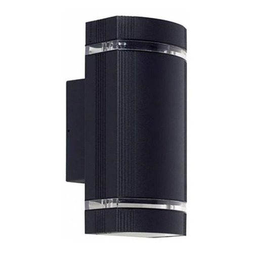 Aplique Bidireccional/bifocal Tango Exterior Aluminio Gu10 Color Negro