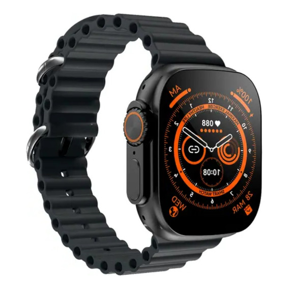 Reloj Inteligente Smartwatch Malla Ranurada Táctil Bluetooth