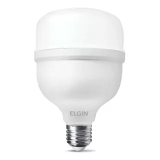 Lâmpada Led Alta Potência Super Bulbo 40w Branco Frio Elgin Cor Da Luz Branco-frio 110v/220v