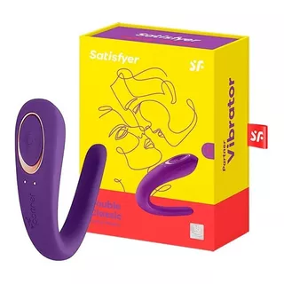 Vibrador Partner Satisfyer Sexshop Vibrador Clitoral Anal Color Púrpura