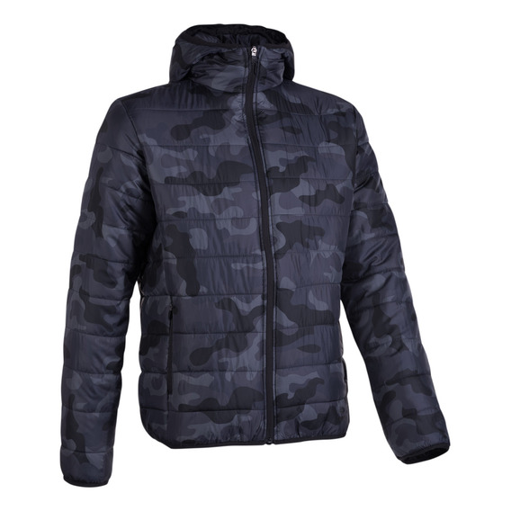 Topper Campera-campera Bs Men Iii Gris Camo Dull Print