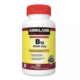 Kirkland Vitamina B12 300 Tabletas - Unidad a $489