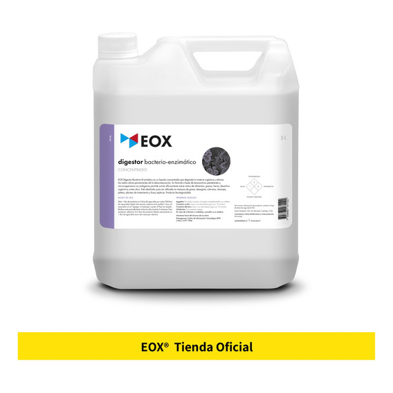 Tratamiento De Fosa Séptica Concentrado Eox 5 Litros