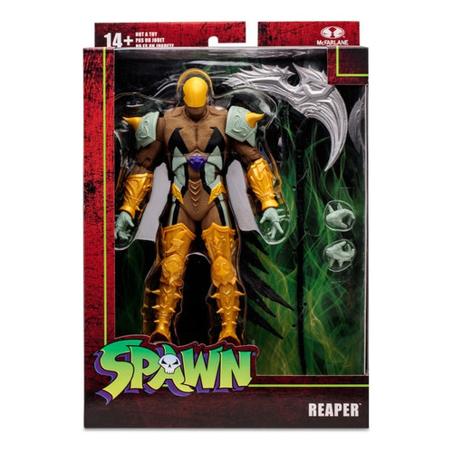 Figura Spawn Reaper Articulada 18cm Mcfarlane Toys Dgl Games