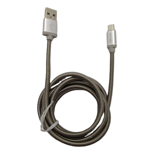 Cable Premium Micro Usb Carga Rapida Metalico 2.1a Skyway