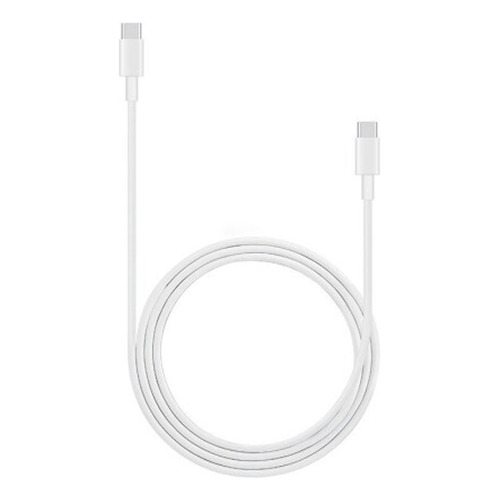 Cable usb Huawei Usb-C A Usb-C blanco con entrada USB Tipo C salida Tipo C