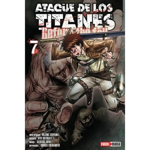Ataque De Los Titanes - Before The Fall N.7, De Ryo Suzukaze. Editorial Panini, Tapa Blanda En Español, 2020