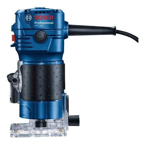 Fresadora Bosch Gkf 550 Professional 33.000 Rpm Color Azul