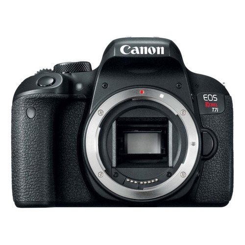  Canon EOS Rebel T7i DSLR color  negro