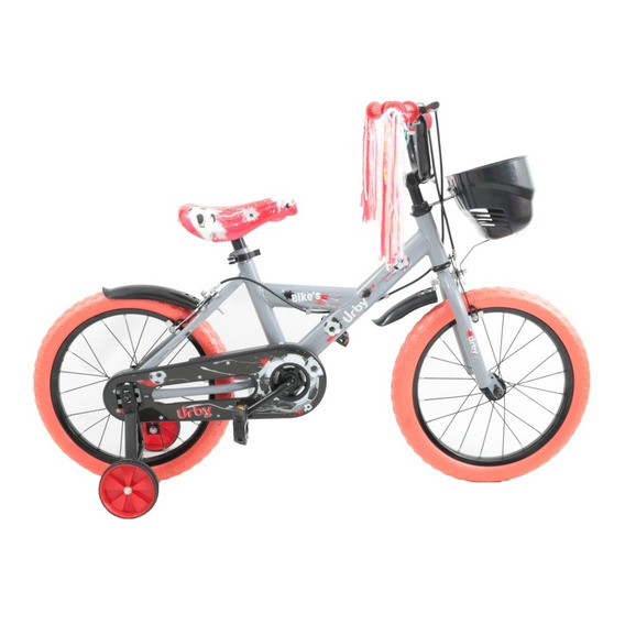 Bicicleta Infantil Rodado 16 Urby Bikes Con Rueditas 