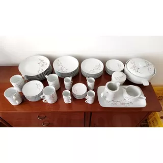 Vajilla Porcelana 8 Puestos 71 Piezas Interamerican Brasil