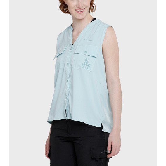 Camisa De Mujer Jana S/m - Montagne Oficial