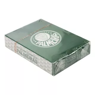 Baralho Plástico 54 Cartas Com Naipes - Palmeiras