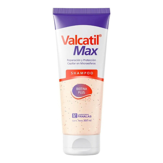 Shampoo Valcatil Max Tratamiento Anticaida Cabello 300 Ml