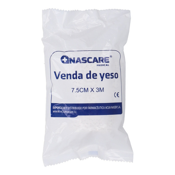Venda De Yeso 7.5 Cm X 3 M - Nascare Medical