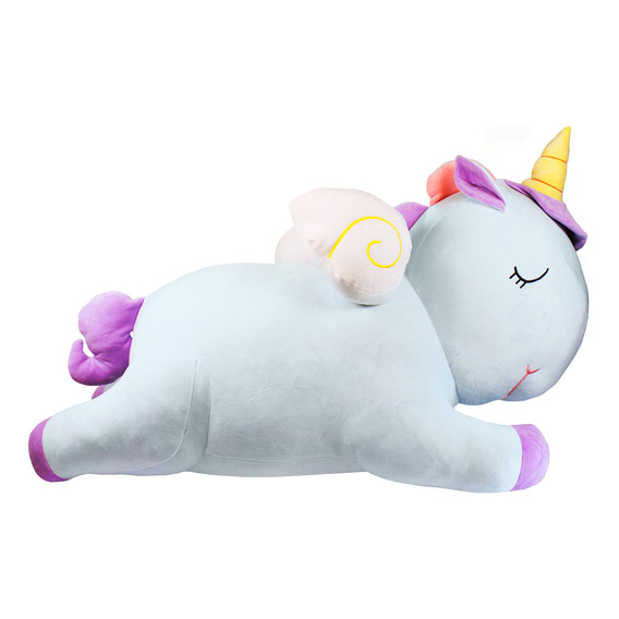 Unicornio De Peluche Jumbo Premum Pelucheria