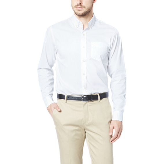 Camisa Hombre Long Sleeve Signature Classic Fit Comfort Flex