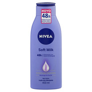 Loção Deo-hidratante Nivea Soft Milk Frasco 400ml