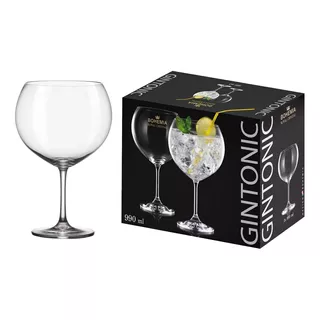 Copa Copon Cristal Bohemia 990ml Gin Tonic Campari Set X6 