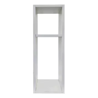 Mesa De Cabeceira Mdf 20x20x60cm Branco Quarto Sala