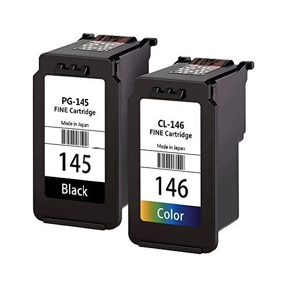 Pack 2 Cartuchos Para Canon Pixma 145xl 146xl | Marca Alpha