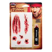 Heridas Tattoo + Sangre Artificial Pirata