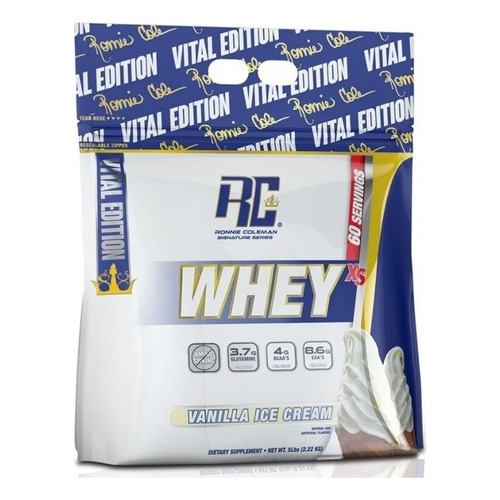 Proteina Ronnie Coleman Whey Xs 5 Lbs Sabor Vainilla