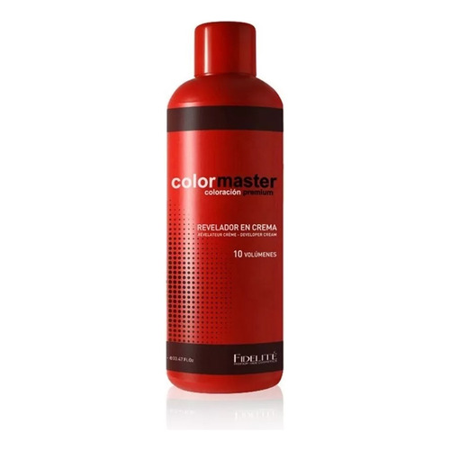 Kit Revelador Fidelité  COLORMASTER Revelador en crema  10 volúmenes tono blanco para cabello