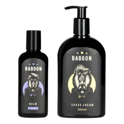 Cuidados Barba Baboon -  Shave Cream + Balm